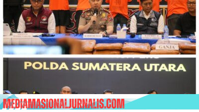 Selamatkan 813 Ribu Jiwa, Polda Sumut Gagalkan Peredaran 72 Kg Sabu dan 151 Kg Ganja