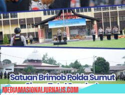 Satuan Brimob Polda Sumut Siaga Total Sambut May Day 2026, Apel Kesiapsiagaan Humanis Tegaskan Pengamanan Maksimal