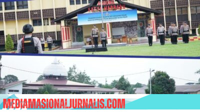 Satuan Brimob Polda Sumut Siaga Total Sambut May Day 2026, Apel Kesiapsiagaan Humanis Tegaskan Pengamanan Maksimal