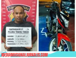 Tak Berkutik, Spesialis Curanmor Diamankan Sat Reskrim Polres Tebing Tinggi