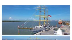 Jadi Gerbang Diplomasi Maritim, KRI Bima Suci Sandar di Pelabuhan Belawan