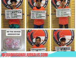 *Kembangkan Kasus, Sat Narkoba Polres Pelabuhan Belawan Tangkap 2 Pengedar dan 5 Pengguna Shabu*