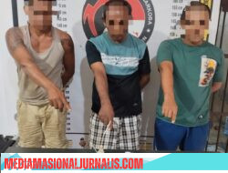 Polres Simalungun Gerebek Sarang Narkoba, Tiga Tersangka Sabu Ditangkap, Pemasok Di Buru