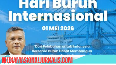 PELINDO Regional 1 Peringati Hari Buruh Internasional 2026, Tegaskan Peran Strategis Pekerja Pelabuhan