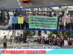 Satuan Brimob Polda Sumut Siaga Humanis di Kantor DPRD Medan, Pastikan May Day 2026 Berjalan Aman dan Kondusif