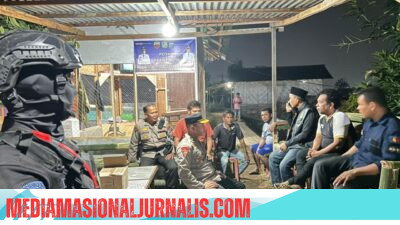Brimob Polda Sumut Perkuat Patroli Skala Besar di Belawan, Situasi Kamtibmas Kondusif