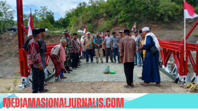 Prosesi Adat di Desa Owaq Tandai Pemanfaatan Jembatan, Mobilitas dan Distribusi Hasil Pertanian Kian Lanca