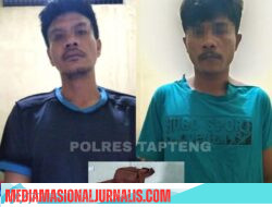 Polres Tapanuli Tengah Ringkus Dua Pelaku Jambret di Desa Aek Horsik
