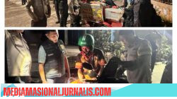 Patroli Skala Besar KRYD di Belawan, Libatkan Brimob Polda Sumut, Situasi Kondusif Tanpa Gangguan