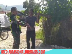 Babinsa Koramil 06/Jagong Aktif Komsos, Perkuat Kemanunggalan TNI dan Masyarakat