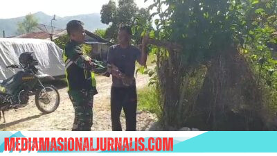 Babinsa Koramil 06/Jagong Aktif Komsos, Perkuat Kemanunggalan TNI dan Masyarakat