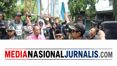 Aliansi ABJI Mengelar Aksi  Damai Di Kecamatan Brondong Dibenturkan  Dengan Acara  Istigosah