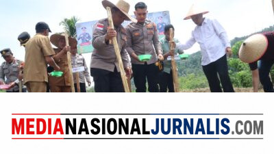 Polres Bener Meriah Dukung Swasembada Pangan Melalui Penanaman Jagung Kuartal II