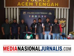 Satreskrim Polres Aceh Tengah Ringkus Pelaku Curanmor, Motor Curian Berhasil Diamankan