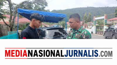 Babinsa Koramil 01/Lut Tawar Laksanakan Komsos Bersama Warga Desa Merah Mersa