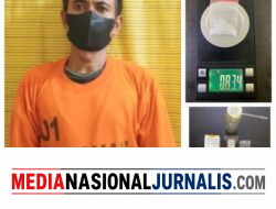 Satresnarkoba Polres Binjai Berhasil Meringkus Seorang Pengedar Narkoba 