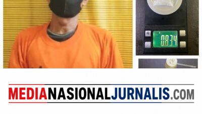 Satresnarkoba Polres Binjai Berhasil Meringkus Seorang Pengedar Narkoba 