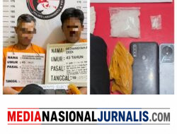 Polres Labuhanbatu Ungkap Peredaran Sabu Antarwilayah, Dua Pria Ditangkap dengan Barang Bukti Puluhan Gram