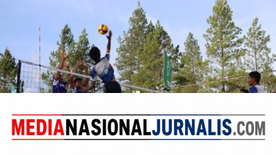 Bank Indonesia Lhokseumawe Tampil Superior, Cabdin Bener Meriah Menang Sengit di Turnamen Volly Ball Kapolres Cup II