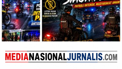Blackout SUMBAGUT Bikin Kota Gelap, Polda Sumut dan Jajaran Intensifkan Patroli Antisipasi Kejahatan