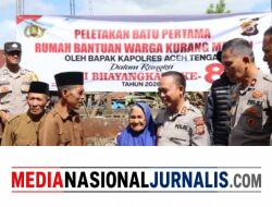 Sambut Hari Bhayangkara ke-80, Kapolre Aceh Tengah Bangun Harapan Baru Lewat Rumah Layak Huni untuk Warga Kurang Mampu