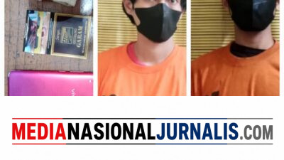 Gunakan Teknik Undecover, Satresnarkoba Amankan 2 Orang Pria Bersama Barang Buktinya