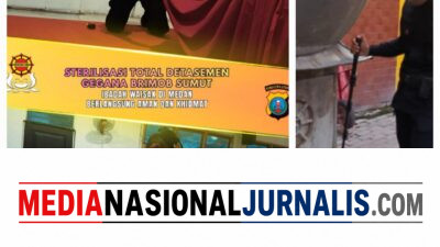 Sterilisasi Total Detasemen Gegana Brimob Sumut, Ibadah Waisak di Medan Berlangsung Aman dan Khidmat