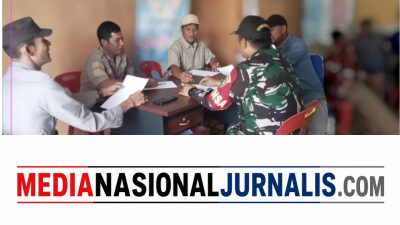Babinsa Koramil 01/Lut Tawar Laksanakan Komsos Bersama Warga Desa Kenawat