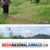 Wujud Kepedulian, Babinsa Koramil 10/Celala Gotong Royong Bersihkan Jalan Bersama Warga