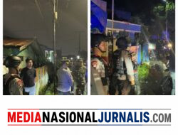 Brimob Polda Sumut Hadir di Tengah Malam, Patroli Gabungan KRYD Persempit Ruang Gerak Pelaku Kejahatan Jalanan