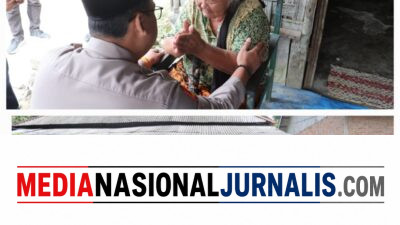 Kapolres Langkat Tunjukkan Kepedulian terhadap Lansia di Secanggang, Humanisme Polri Hadir di Tengah Masyarakat