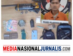 Sat Narkoba Polres Pelabuhan Belawan Tangkap Bandar Sabu di Bagan Deli, Ditemukan Senjata dan Uang Belasan Juta Rupiah