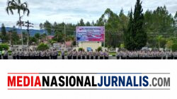 Polres Bener Meriah Geser 153 Personel untuk Pengamanan Pilkades Serentak, Kapolres  Bener Meriah -Tekankan Netralitas dan Profesionalisme