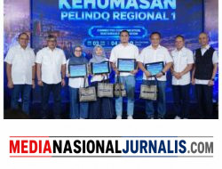PELINDO Regional 1 Cabang Belawan Raih Best Corporate Branding Award pada Forum Humas Regional 1