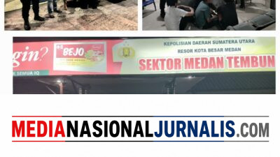 Brimob Polda Sumut Gagalkan Tawuran Dini Hari di Medan, Empat Pemuda dan Dua Kelewang Diamankan