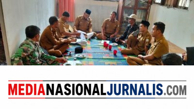 Babinsa Koramil 04/Bintang Laksanakan Komsos Bersama Aparatur Desa Wakil Jalil