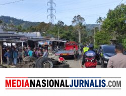 Laka Lantas Di Bener Meriah Pejalan Kaki Meninggal Dunia Ditabrak Truk Fuso Bermuatan Semen