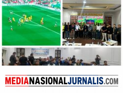 Bangun Kebersamaan, Polres Binjai Nobar Piala Dunia 2026