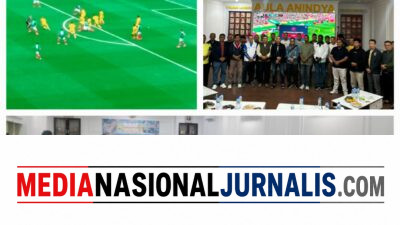 Bangun Kebersamaan, Polres Binjai Nobar Piala Dunia 2026