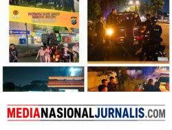 Patroli Blue Light Brimob Sumut, Respons Cepat Laporan Warga dan Cegah Balap Liar di Kota Medan