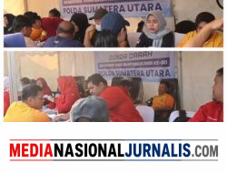 Semarak Bhayangkara ke-80, Polda Sumut Hadirkan Layanan Sosial dan Kepedulian Nyata untuk Masyarakat di CFD Medan