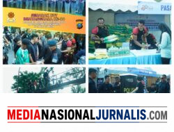 Semarak HUT Bhayangkara ke-80, Brimob Sumut Bagikan 1.000 Porsi Makan Gratis dan Gelar Pasar Murah untuk Warga di Car Free Day Medan