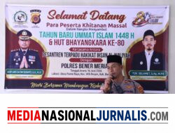 Semarak Hari Bhayangkara ke-80, Polres Bener Meriah Gelar Sunat Massal untuk 40 Anak