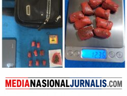 Pemilik Ganja 12,36 Gram Berhasil Diamankan Polres Pematangsiantar di jalan Merbou