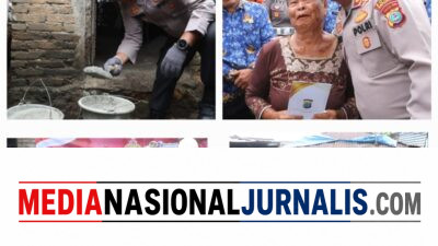 Jelang Hari Bhayangkara ke-80, Kapolres Simalungun Gelar Bedah Rumah: Nenek 76 Tahun Sambut Harapan Baru