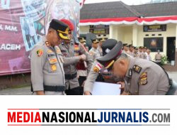 Sertijab Lima Pejabat Utama, Kapolres Aceh Tengah Tekankan Profesionalisme dan Pelayanan Prima