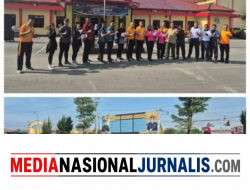 PELINDO Regional 1 Cabang Belawan Turut Semarakkan Hari Bhayangkara ke-80 melalui Olahraga Bersama