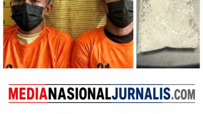 Tak Ada Ruang Bagi peredaran gelap Narkoba, Polres Binjai Amankan Dua Pelaku Penjual Sabu
