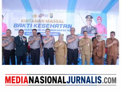 Kapolres Langkat Dukung Sukses Bakti Kesehatan Polda Sumut, Ribuan Masyarakat Antusias Ikuti Pelayanan Gratis