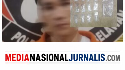 Sat Narkoba Polres Pelabuhan Belawan Tangkap Pengedar Sabu di Mabar